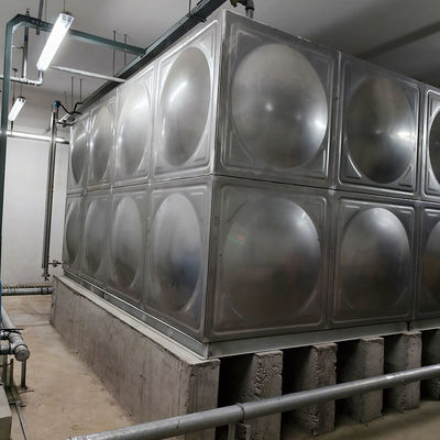 Quality  Customized Size Large Industrial Stainless Steel Water Filter Tank Storage Tank factory