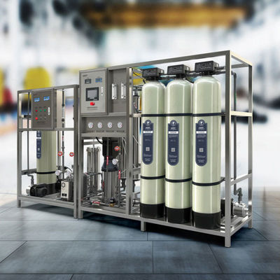 Quality  EDI Ultra Pure Water Equipment 1T 2 Stage Reverse Osmosis System factory