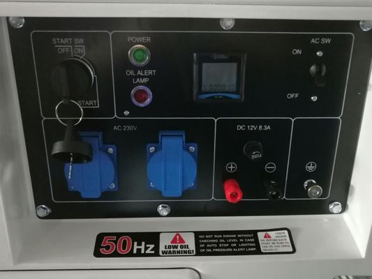 নীরব সংস্করণ 3/5/8/10 kW পেট্রল জেনারেটর সেট ছোট শিল্প জরুরী 220V তিন ব্র্যান্ড