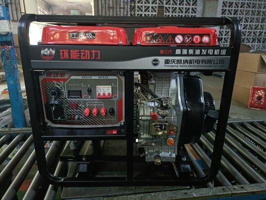 পোর্টেবল পাওয়ার জেনারেটর 5.0Kva 5Kw জেনারেটর পেট্রল 220v ইলেকট্রিকো পেট্রল জেনারেটর