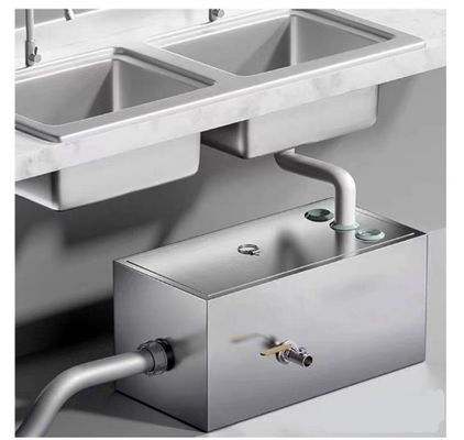 Thiết bị bẫy mỡ ngầm với bể tách dầu