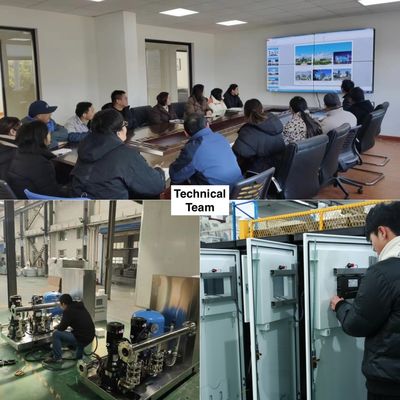 25kw স্প্রে ফায়ার বুস্টার পাম্প সিস্টেম উল্লম্ব সেন্ট্রিফুগাল সাকশন 5kw