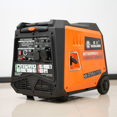 গৃহস্থালি ছোট পেট্রল চালিত জেনারেটর 3kw 5kw 8kw 10kw আউটডোর জন্য