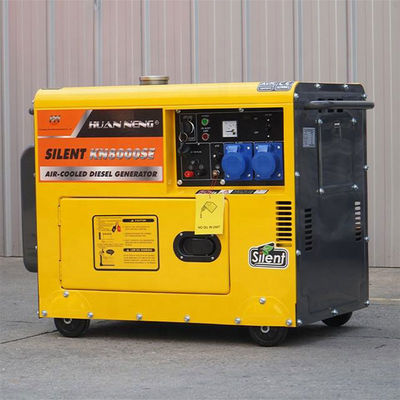 10kva 50/60Hz নীরব ডিজেল জেনারেটর একক ফেজ শব্দ প্রমাণ ডিজেল জেনারেটর 10kva