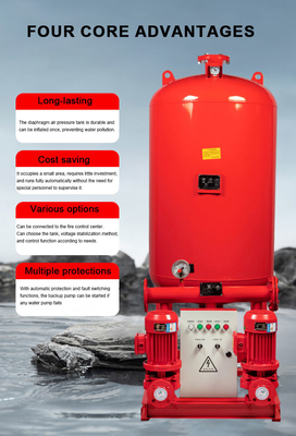 XW Fire Booster Pump Fighting Pressurization Pressure Water Supply System