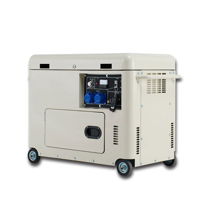 3 Phase 5/6/8/9kw Movable Super Silent Diesel Generator Set