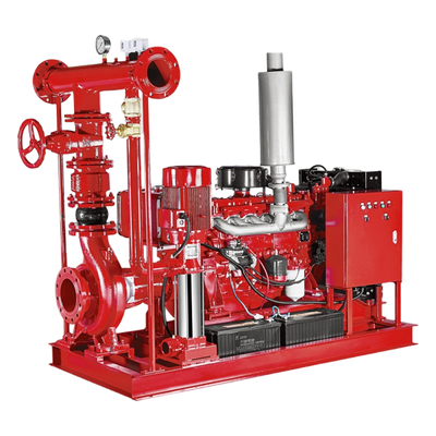 XBC GPM Dual Power Diesel Engine Fire Pump Set Integrated Fire Fighting Pump System