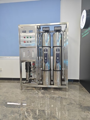 Hệ thống xử lý nước RO bằng thép không gỉ 500LPH với lọc 4 giai đoạn