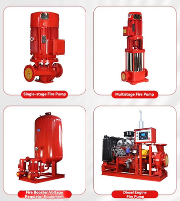 Diesel Engine Fire Pump System 2000GPM with Jockey Pump