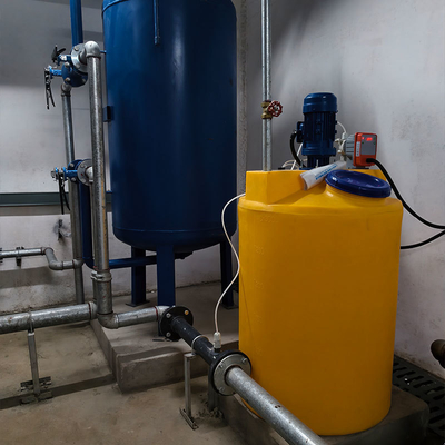 Hệ thống thu hoạch nước mưa trong thùng 40FT với lọc RO