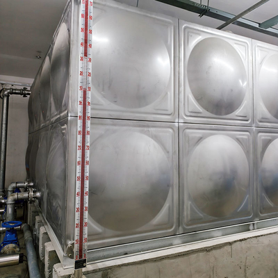 SS304 Stainless Steel Water Tank 10T Capacity for Industrial Use