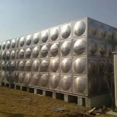 Customized Size Large Industrial Stainless Steel Water Filter Tank Storage Tank