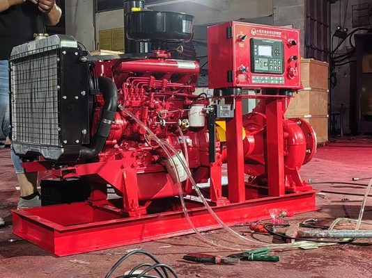500L/Hour Diesel Engine Fire Pump Set 220V/380V