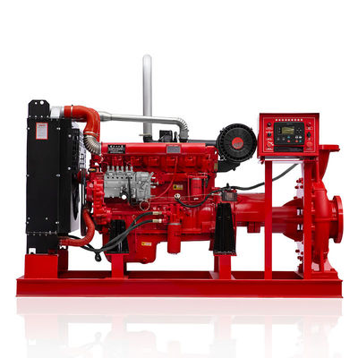 Cast Iron Diesel Fire Pump with Automatic Switching and High Efficiency for Industrial Use