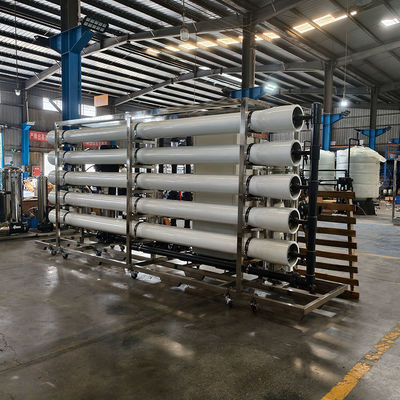 Water Purification Filter System RO 2000 Lph Ultrapure RO Water Treatment Plant