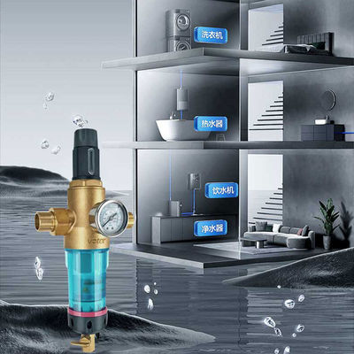 High Flow Rate Water Pre Filter Protecting the Whole House Water