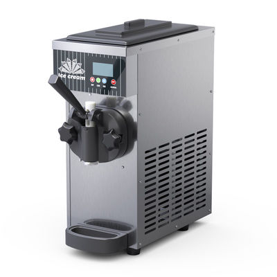 Floor Standing Ice Cream Machine Pre Cooling 5L*2 Hoppers