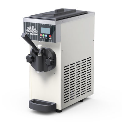 Floor Standing Ice Cream Machine Pre Cooling 5L*2 Hoppers