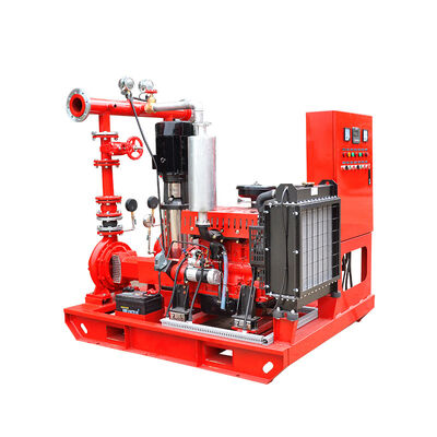 Electric/Diesel Engine Fire Fighting Solar Irrigation Water Pump Equipment