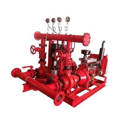 Electric/Diesel Engine Fire Fighting Solar Irrigation Water Pump Equipment